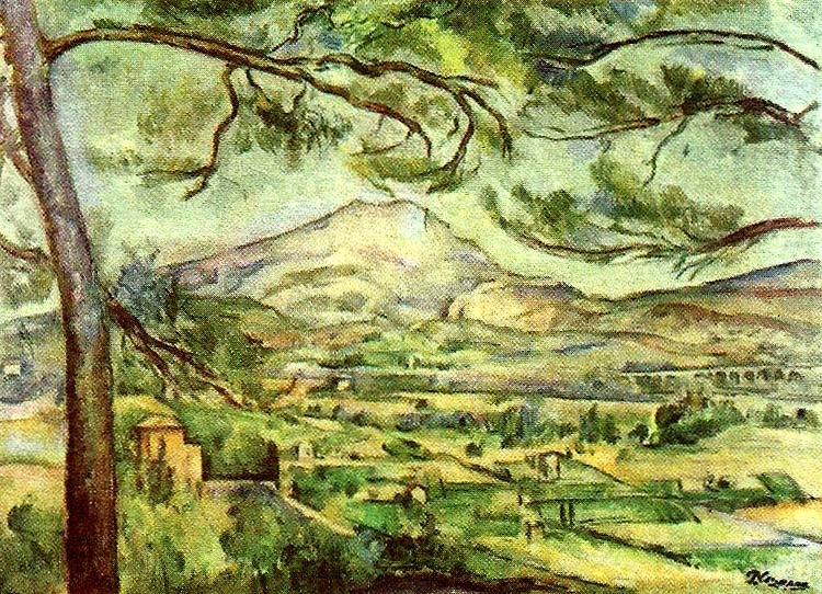 sainte victoire, Paul Cezanne